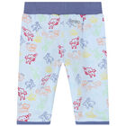 Baby Boys Blue Logo & Animals Reversible Tracksuit, 1, hi-res